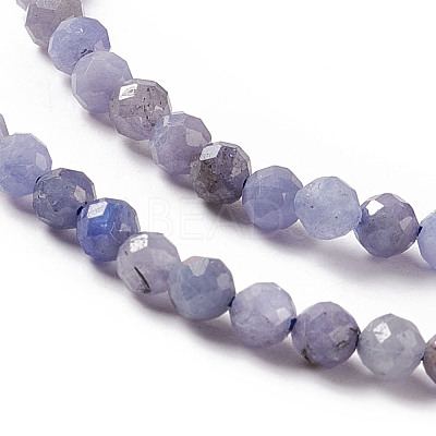 Natural Tanzanite Beads Strands G-F717-17A-1