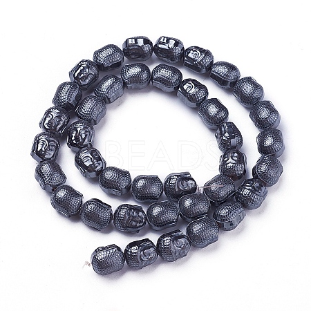 Non-magnetic Synthetic Hematite Beads Strands G-F613-04-1