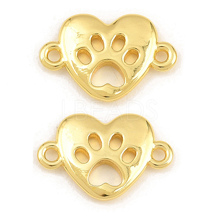 Brass Connector Charms KK-CBA5CB0-14G-1