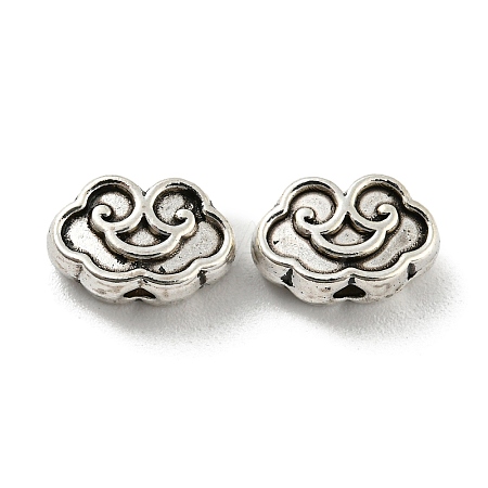 Tibetan Style Alloy Beads PALLOY-F307-09AS-1