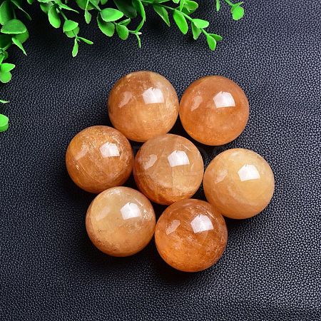 Natural Dyed & Heated Calcite Crystal Ball PW-WG40351-01-1-1