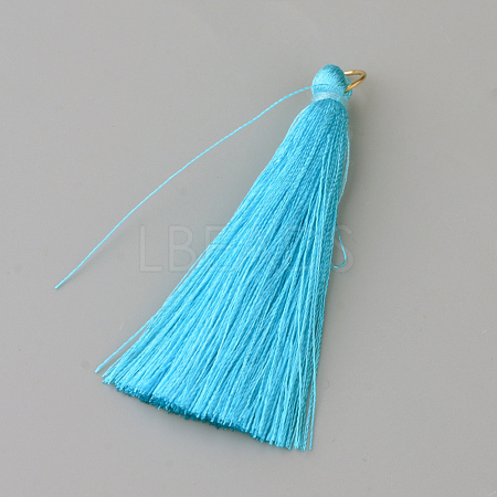 Nylon Thread Tassel Big Pendants Decoration X-FIND-Q065-A31-1
