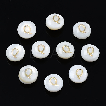 Natural Freshwater Shell Beads SHEL-S278-036Q-1