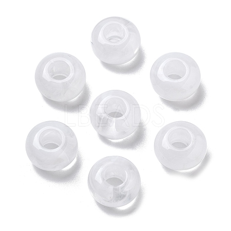 Two Tone Acrylic Beads OACR-S042-07A-1