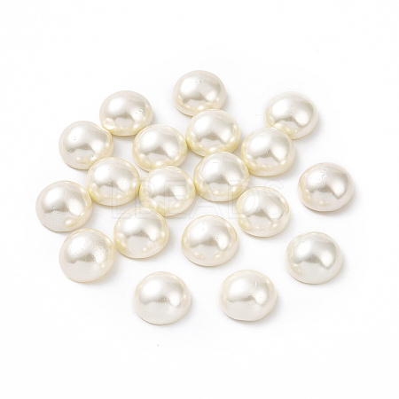 Shell Pearl Half Drilled Beads BSHE-G011-01-12mm-1