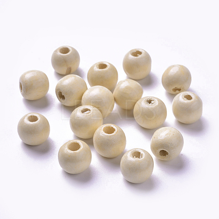 Dyed Natural Wood Beads X-WOOD-Q006-12mm-04-LF-1