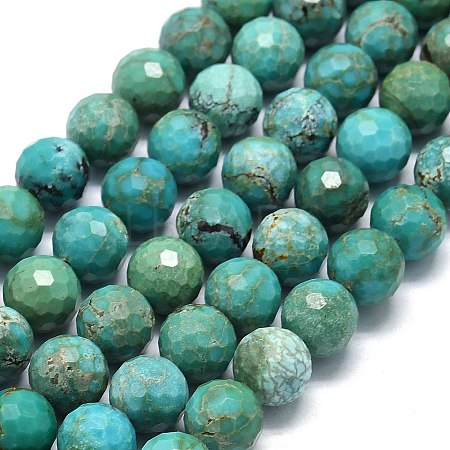 Natural HuBei Turquoise Beads Strands G-G106-C12-08-1