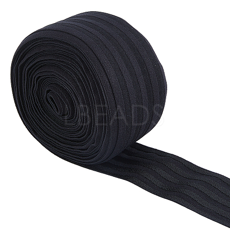 9.4 Yards Flat Polyester Elastic Cord/Band EC-HS0001-01B-1