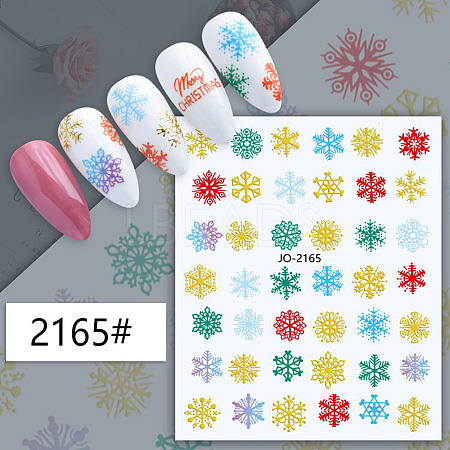 Christmas Theme Nail Art Stickers MRMJ-N033-2165-1