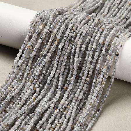 Natural Labradorite Beads Strands G-RM2025-10-2mm-1
