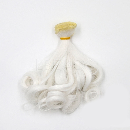 High Temperature Fiber Long Pear Perm Hairstyle Doll Wig Hair DOLL-PW0001-027-01-1