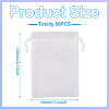 50Pcs Organza Bags Jewellery Storage Pouches Wedding Favour Party Mesh Drawstring Gift OP-TA0001-16E-4