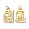 Brass Pendants KK-L206-017G-2