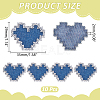 10Pcs Hotfix Glass Rhinestone DIY-WR0004-87B-2