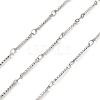 304 Stainless Steel Rectangle Link Chains CHS-G025-12P-1