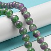 Dyed Natural White Jade Beads Strands G-F764-02F-1
