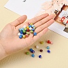 48Pcs Handmade Millefiori Glass Beads LK-YW0001-02A-9