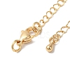 Rack Plating Brass Ends with Chain and Clasps LS-KK-F873-01LG-01-2