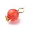 Transparent Acrylic Pendants PALLOY-JF01834-07-4