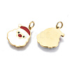 316 Surgical Stainless Steel Enamel Charms STAS-S116-386G-2