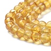Natural Amber Beads Strands G-K308-C02-5mm-2