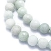 Natural Myanmar Jade/Burmese Jade Beads Strands G-K310-A27-8mm-3