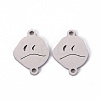 Non-Tarnish 201 Stainless Steel Link Connectors X-STAS-S110-088P-1