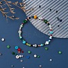 3 Style Faceted Glass Beads Strands GLAA-YW0001-27-6