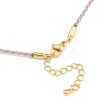 2MM Nylon Braided Cord Necklace Making MAK-A019-02G-18-3
