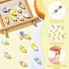 18Pcs 6 Colors Handmade Porcelain Beads PORC-CJ0001-38-3