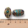 Handmade Tibetan Style Beads KK-G473-02AG-4