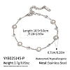 304 Stainless Steel Link Bracelets DO8683-2-2