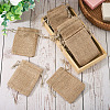 20Pcs Rectangle Polyester Imitation Burlap Packing Pouches Drawstring Bags ABAG-TA0001-95B-5