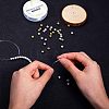 Spray Painted Natural Wood Beads WOOD-NB0001-18-3