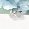 304 Stainless Steel Stud Earrings EJEW-L309-01A-P-1