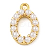 Plastic Imitation Pearl Pendants KK-P230-17G-O-1