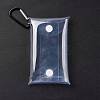 Waterproof Transparent PVC Key Clasp Storage Bags DIY-K046-01-4