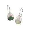 Brass Dangle Earrings for Women WG7C96A-01-5