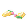 Opaque Resin Cabochons CRES-P023-01B-3