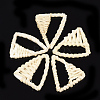 Handmade Reed Cane/Rattan Woven Pendants X-WOVE-T006-141A-1