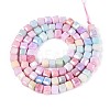 Anti-Tarnish Electroplate Glass Beads Strands X-GLAA-T025-4mm-10M-2