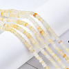 Natural Yellow Aventurine Beads Strands G-S366-110-4