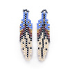 MIYUKI & TOHO Handmade Japanese Seed Beads Pendants SEED-A027-C01-2