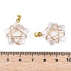 Lampwork Pendants GLAA-T023-06F-4