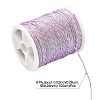 17M Rainbow Color Polyester Sewing Metallic Thread OCOR-E026-08D-2