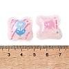 Printed Opaque Acrylic Beads AC-CBA6251-05-3