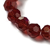 Electroplate Transparent Glass Beads Strands EGLA-A035-T8mm-L02-3