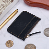Rectangle Leather Credit Card Wallets for Women Men AJEW-WH20007-09A-4