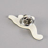 Spray Painted Alloy Brooches JEWB-S011-126-RS-2