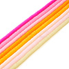 8 Strands Imitation Jelly Handmade Polymer Clay Beads Strands CLAY-TA0001-47A-2